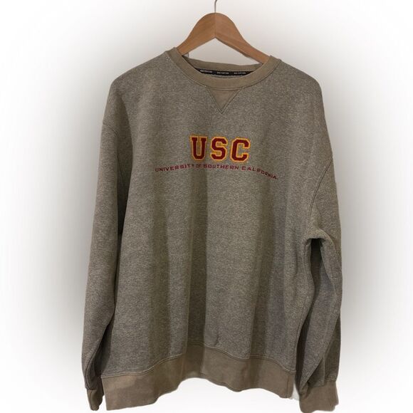 USC Embroidered Crewneck Sweatshirt - Picture 1 of 5